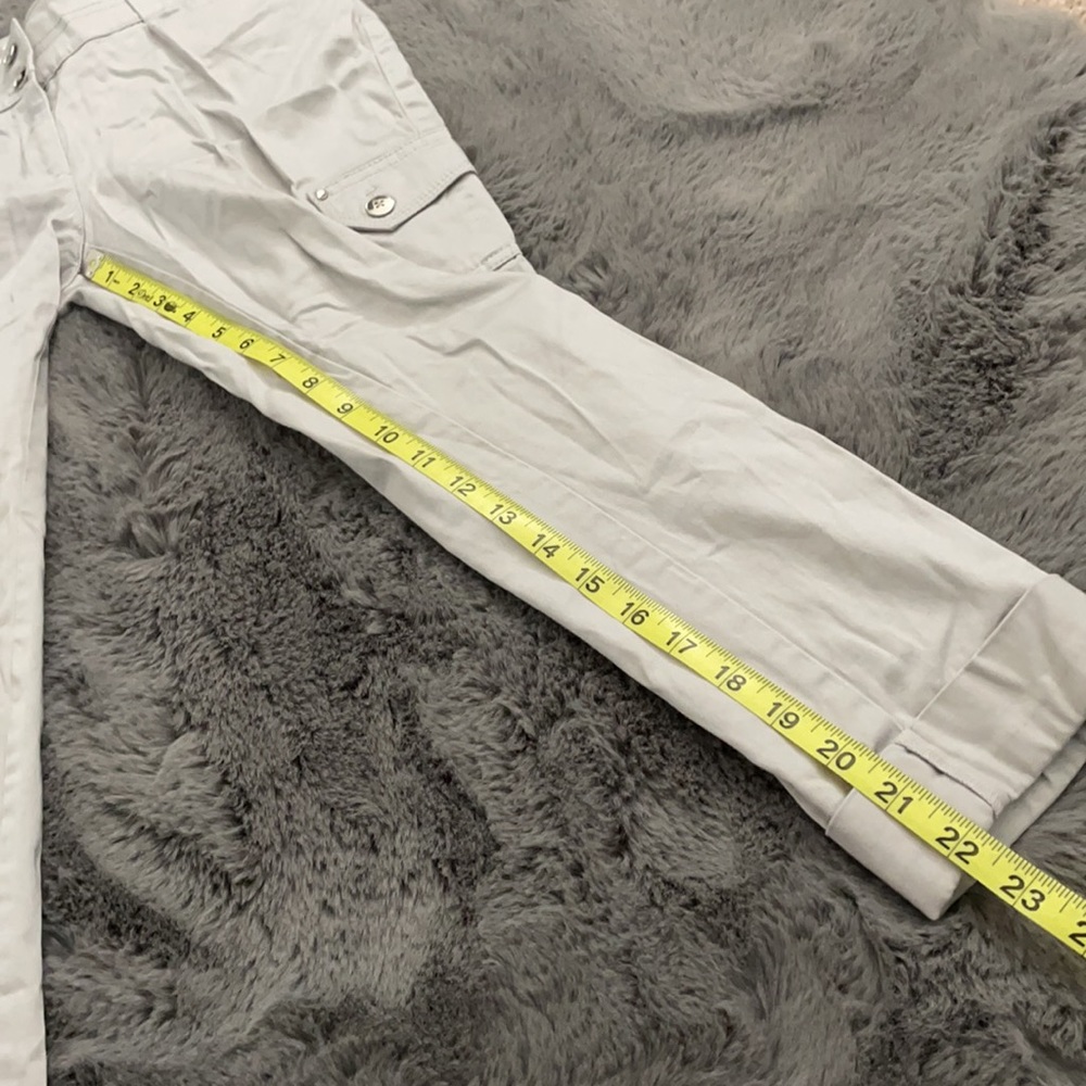 WHBM Crop Leg Light Gray Pant - Picture 5 of 7